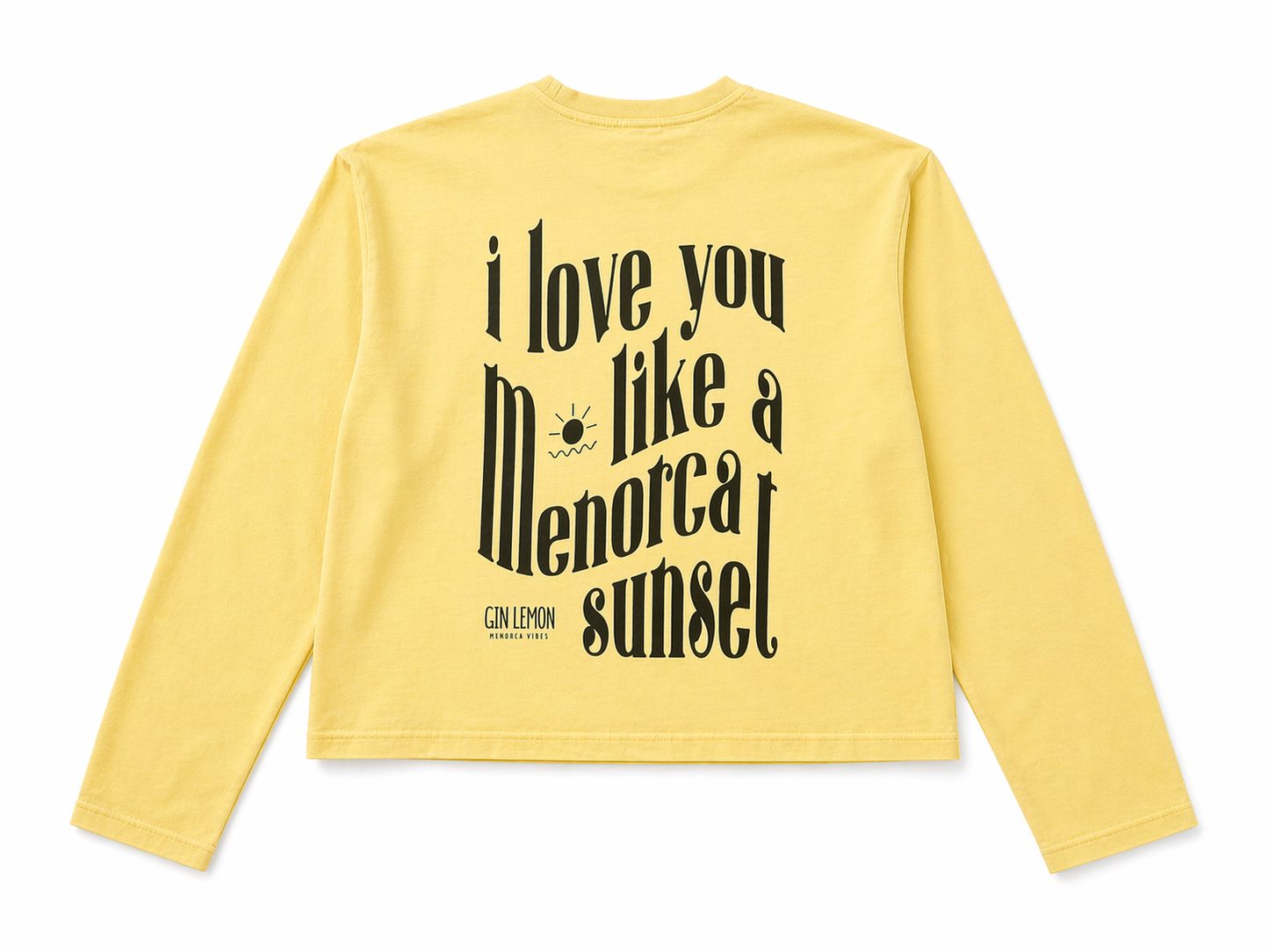 SUDADERA AMARILLA & GRIS SUNSET MUJER