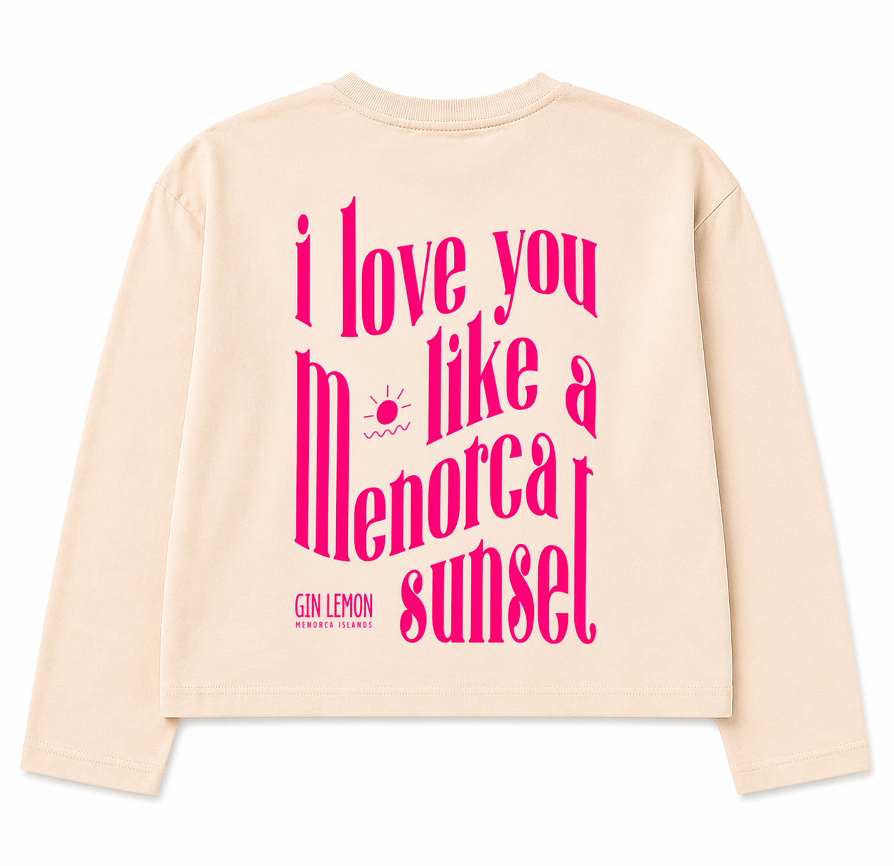 SUDADERA BEIG & ROSA SUNSET MUJER
