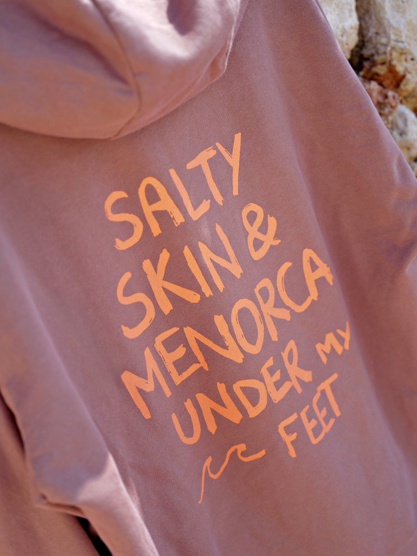 SUDADERA BROWN MENORCA UNDER MY FEET