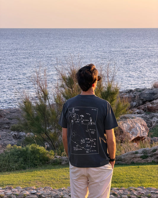 CAMISETA GRIS MENORCA EAST