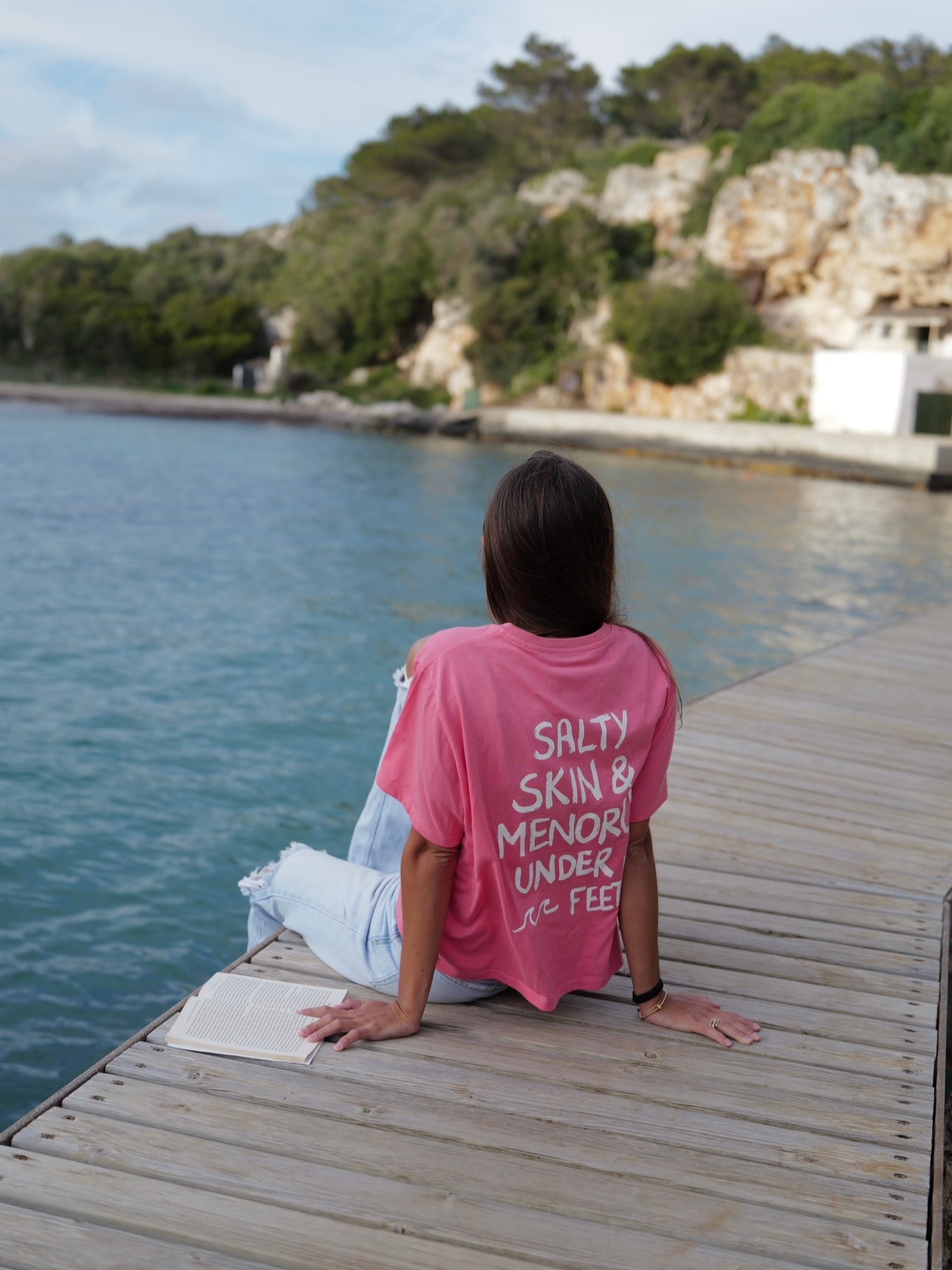 CAMISETA MENORCA UNDER MY FEET MUJER
