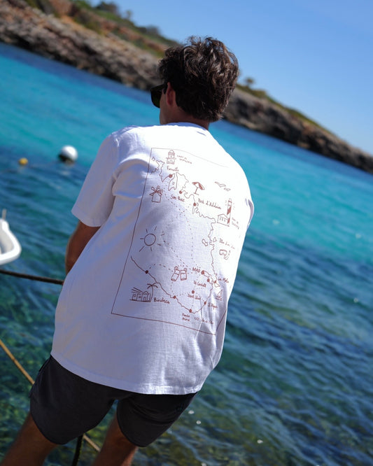 CAMISETA BLANCA MENORCA EAST