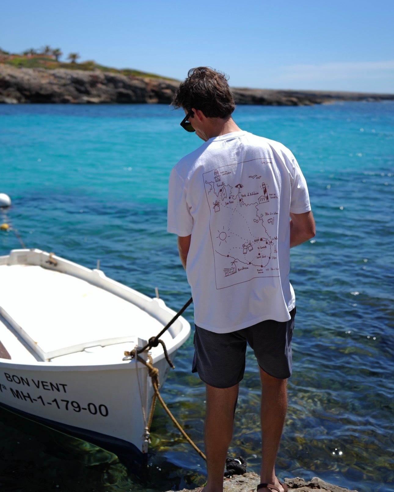 CAMISETA BLANCA MENORCA EAST