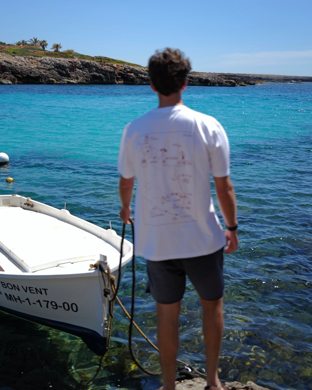 CAMISETA BLANCA MENORCA EAST