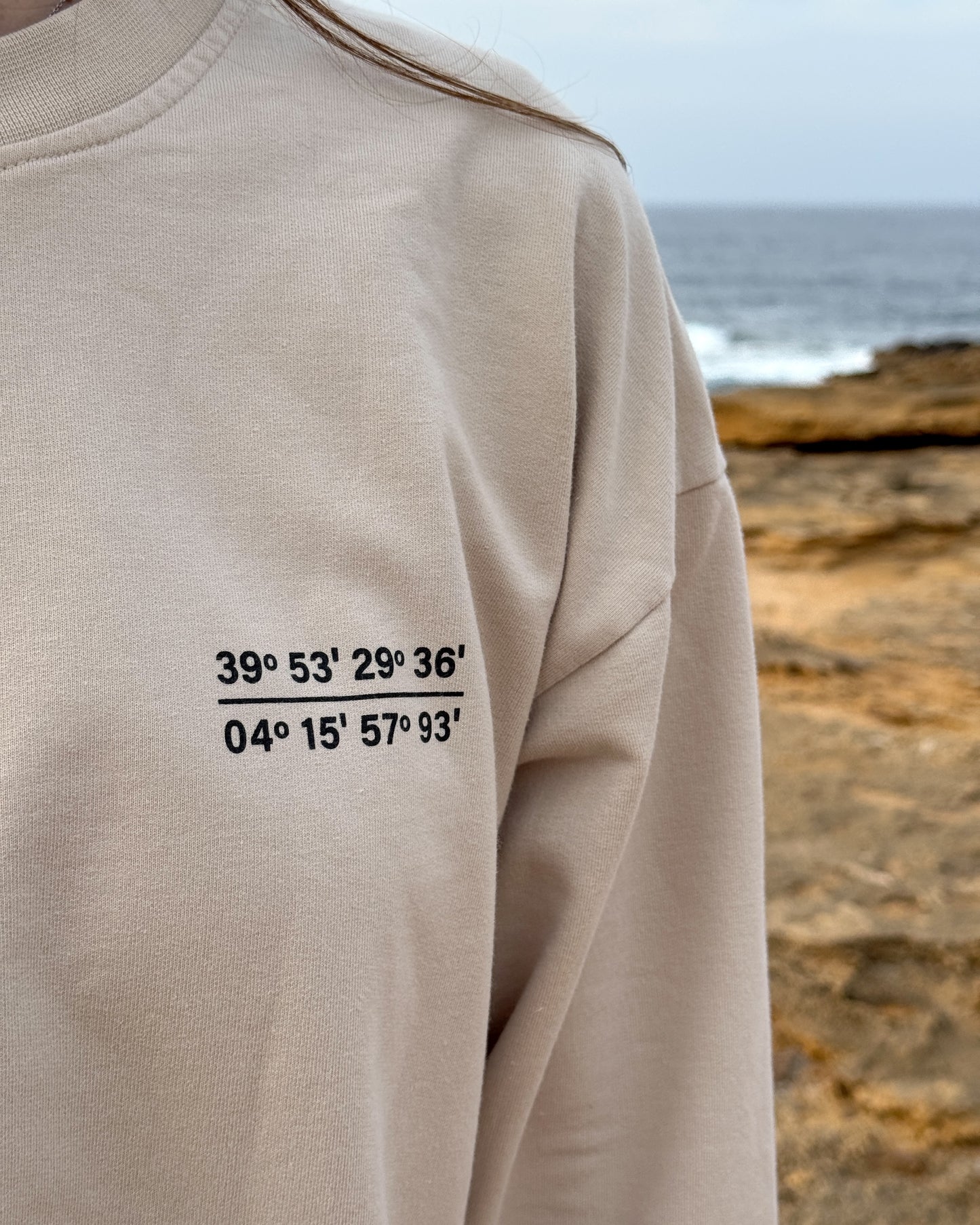 SUDADERA BEIG SAILING CLUB